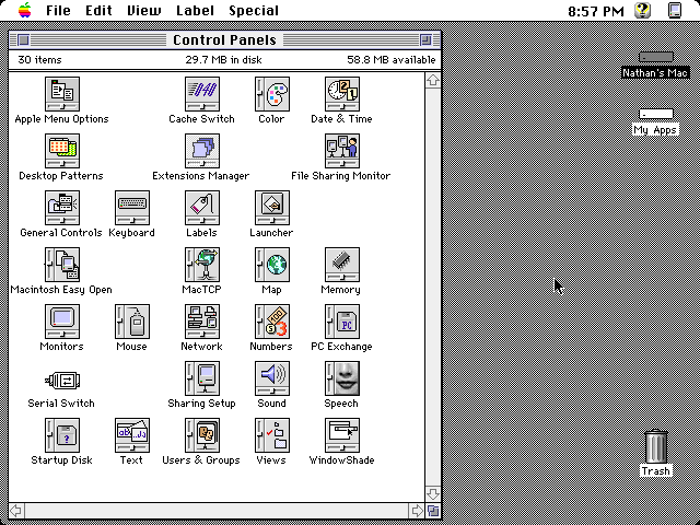 MacOS 7.5.5 Control