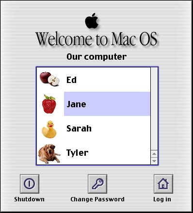 MacOS 9.2.2 Login