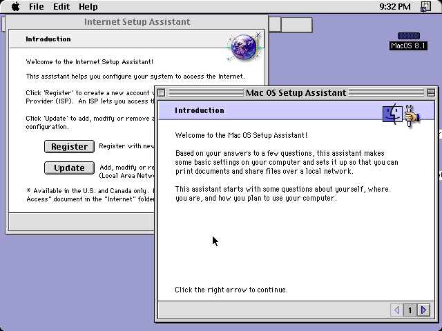MacOS 8.1 Assistant