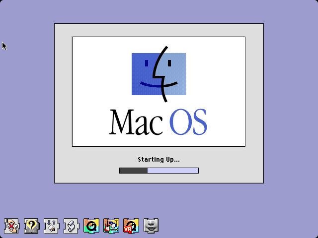 MacOS 8.1 Boot