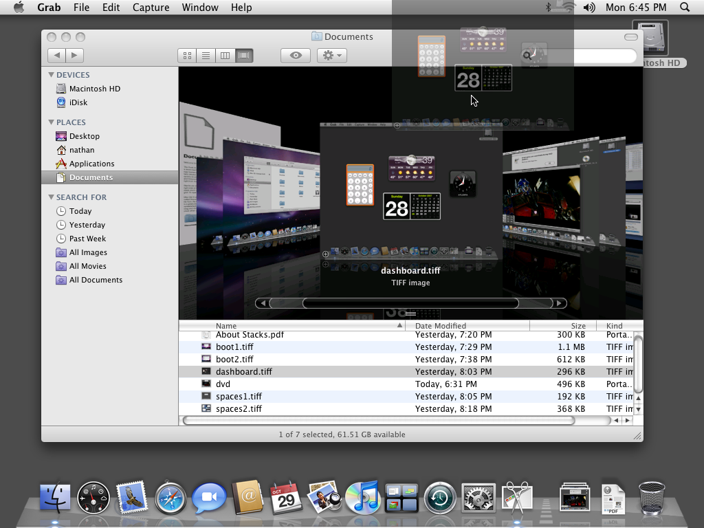 Mac OS X 10.5 Leopard Cover Flow