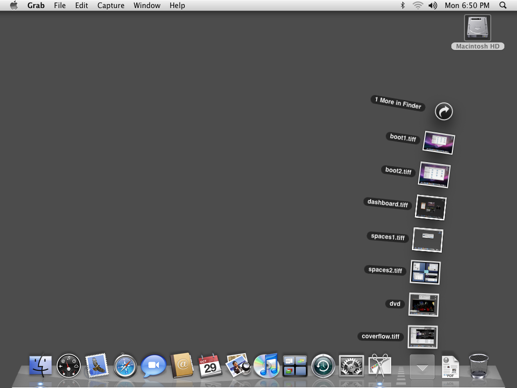 Mac OS X 10.5 Leopard Stacks Fan