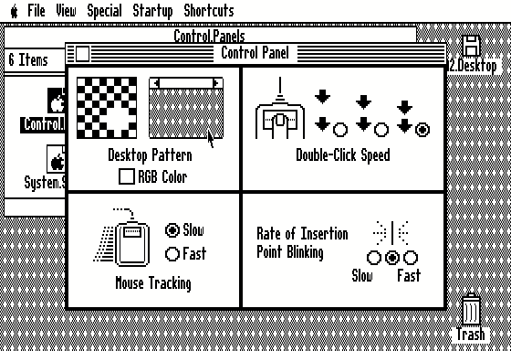Apple II Desktop Pattern