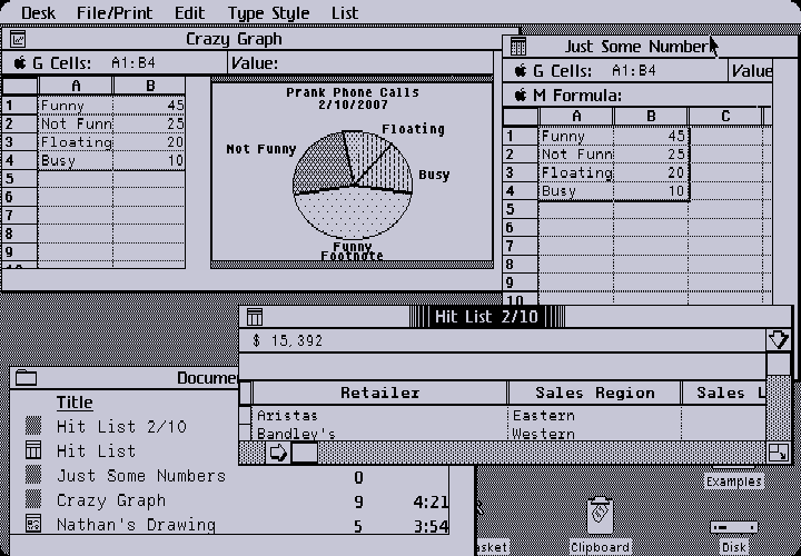 Lisa Graph Calc List