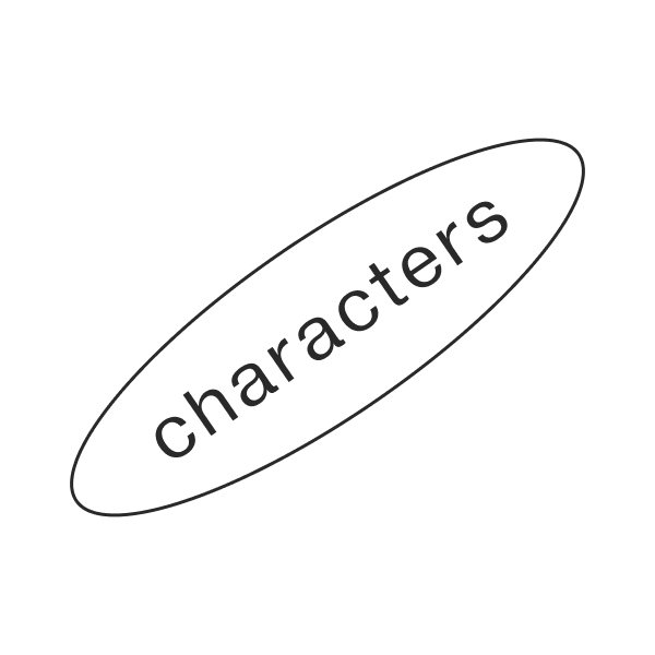 Обложка проекта с графическими символами